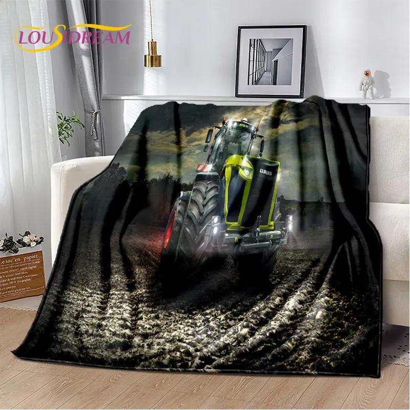 

Автомобіль Трактор Вантажівка серії візерунок м яка плюшева ковдра, фланелева ковдра плед ковдра для вітальні спальня ліжко диван чохол пікнік 75x90cm