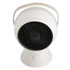 Mini Fan Heater 1300W Silent Constant Temp Fast Heating Portable Desktop Space Heater for Bedroom Office