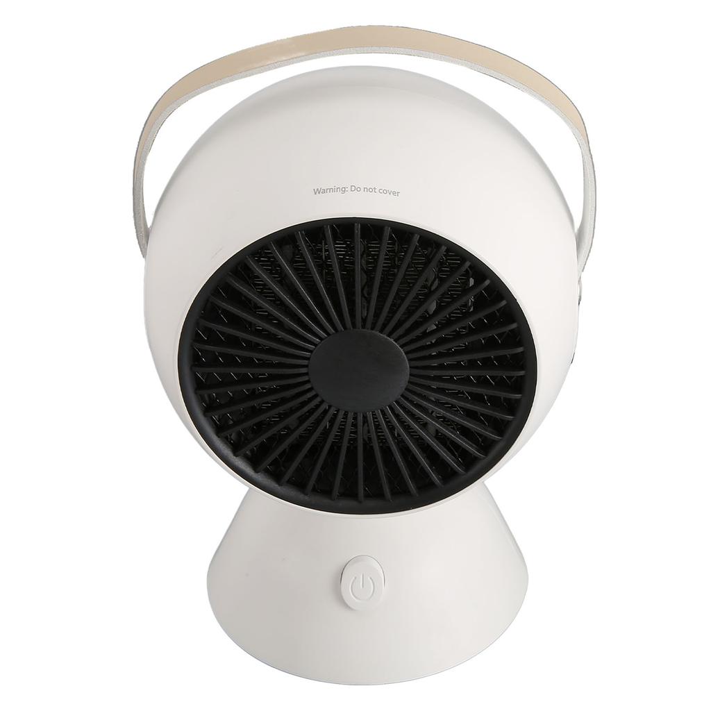Mini Fan Heater 1300W Silent Constant Temp Fast Heating Portable Desktop Space Heater for Bedroom Office