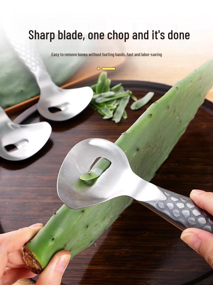 Cactus Thorn Remover & Peeler: Multifunctional Kitchen Tool & Juicer