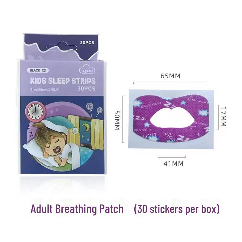 Japanese Anti-Snoring Mouth Sealing Patch - Oral Breathing Corrector Tape for Sleep