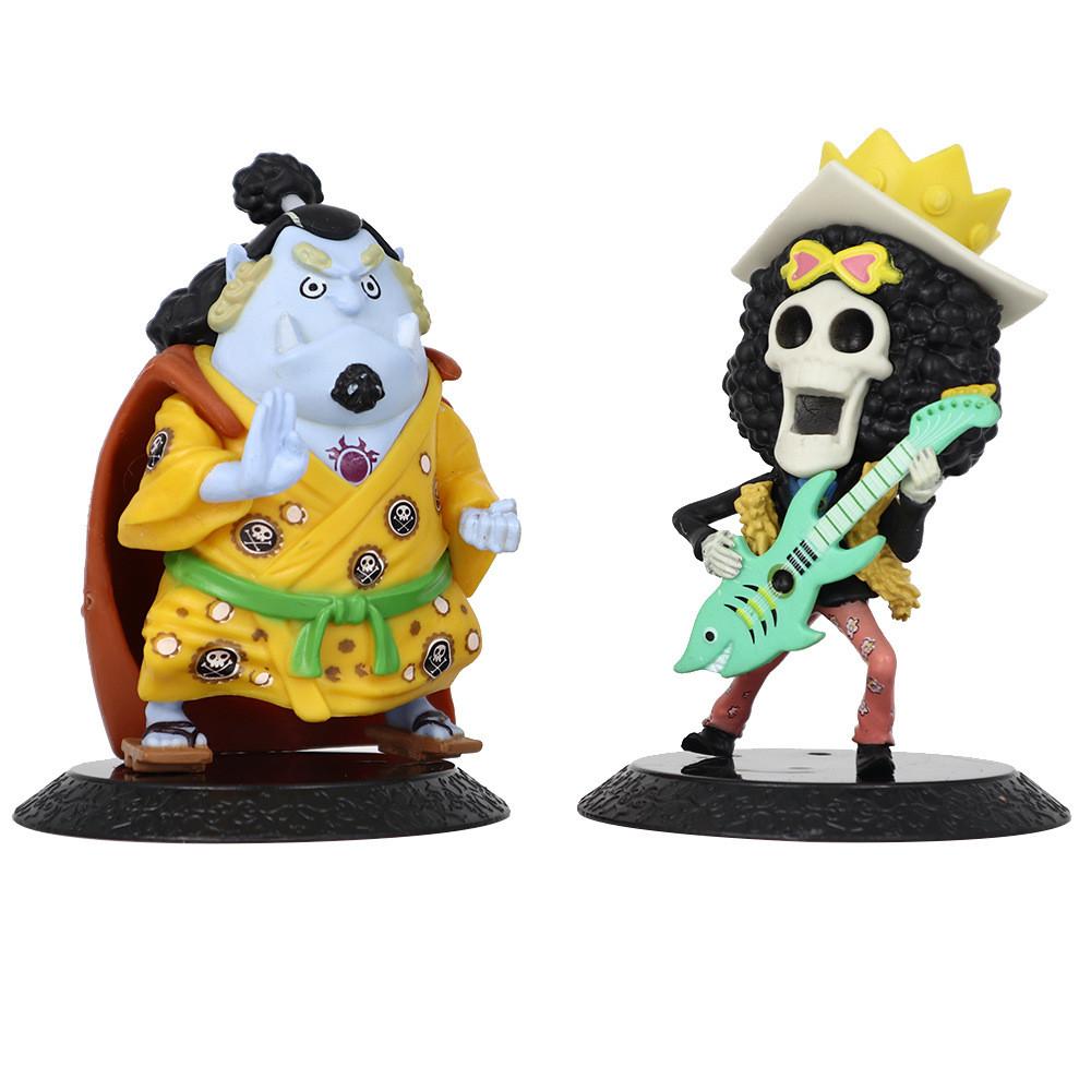 Creative Pvc One Piece Anime Model Figurines Featuring Luffy Zoro Nami Perfect For Cake And Decor Home