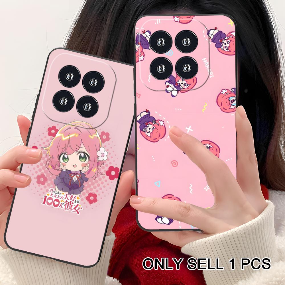 Anime Hakari Hanazono Matte TPU Mobile Phone Case for Xiaomi 15 14 13 12 Mi 11 T Ultra Lite Pro S X 5G Colorful Printing Cover