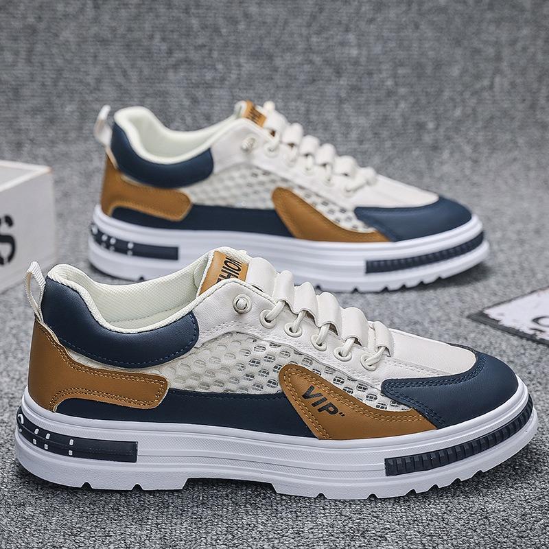 

Autumn new men s shoes breathable mesh board shoes men s shoes men s mesh shoes platform fashion casual shoes 39