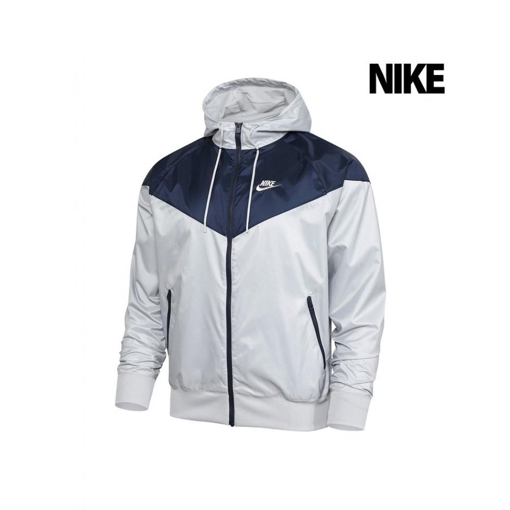 

Куртка с капюшоном Nike Nsw He Windrunner Da0001 077 light smoke grayXL