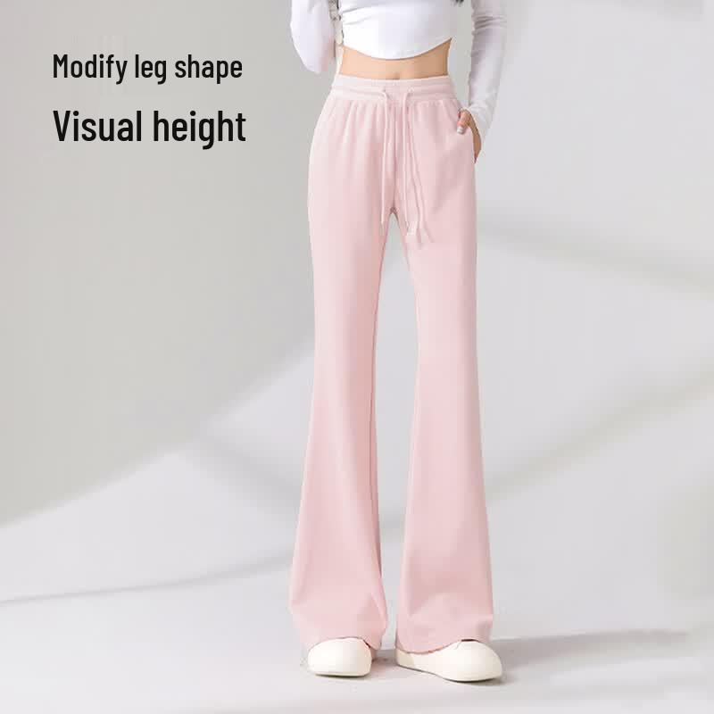 Baleno Women's High-Waisted Flare Casual Pants