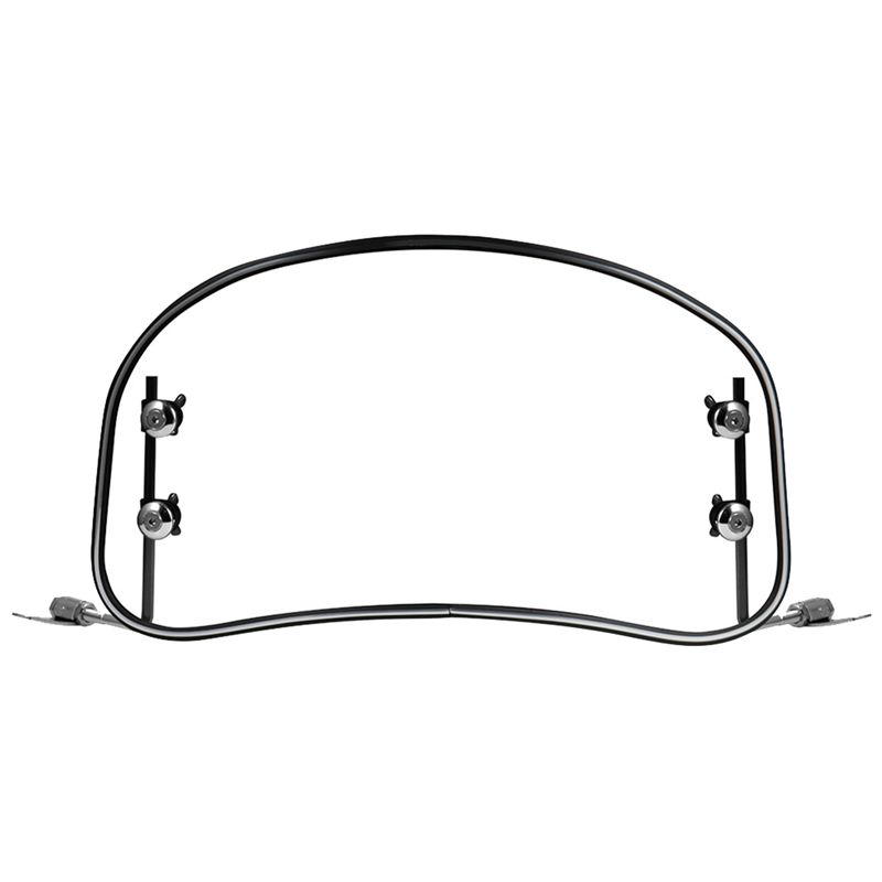

Portable General Motorcycle Retro Modified Oval Windshield Suitable For New Continent Honda S07 NIU Electric Car прозрачный