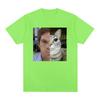 Dexter Morgan Funny Cat Meme T-shirts Cotton Short Sleeve O Neck T-shirt Unisex Streetwear Mens Clothes Harajuku Tee Shirt Tops