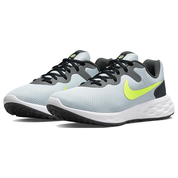 Nike Revolution 6 Next Nature Pure Platinum Volt Pánské tenisky Šedá Bílá Černá DR9882-001