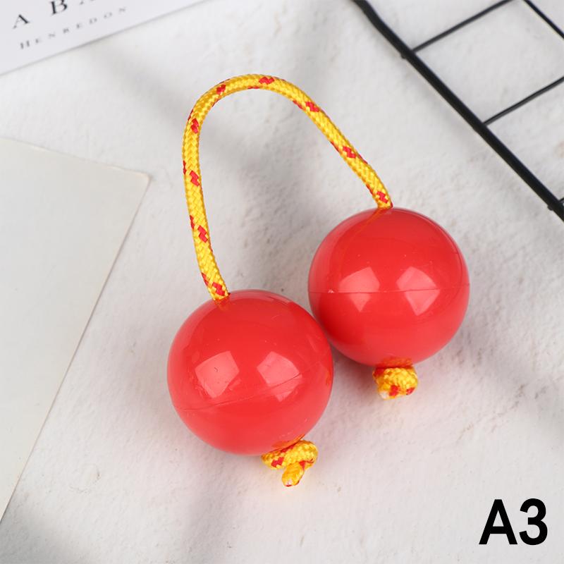 2Pcs Kashaka Rhythmic Balls Portable Rhythmic Fingertip Shaker Single Hand Percussion Instruments For Kid Adults Beginners