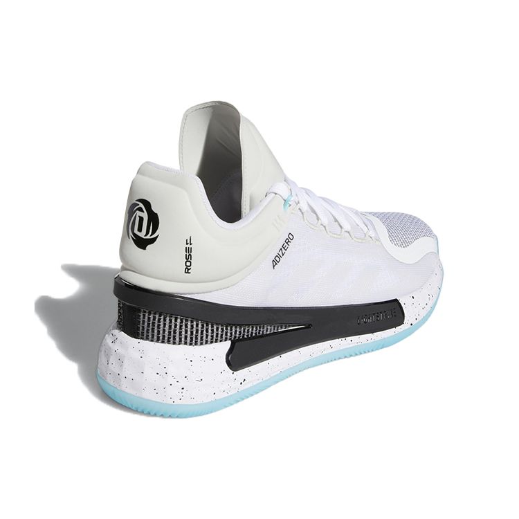 Adidas D Rose 11 White Black Speckled Men Sneakers Cloud-White Core-Black Orbit-Grey FX6539
