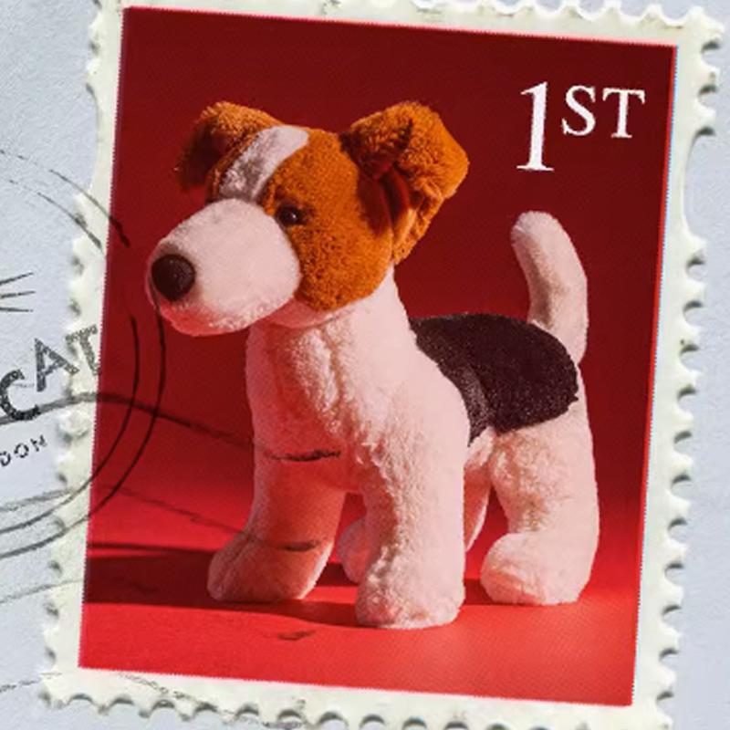 Jellycat Dog Series Albert Jack Russell Terrier Cute Doll Plush Doll 18cm Height