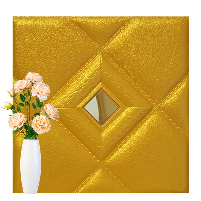 New DIY Living Room Decoration TV Background Wall Sticker Stereo Ceiling Panel Roof Foam Home Wallpaper Self-adhesive Waterproof