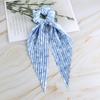 Hair Rope Dot Print Handmade Pleated Ribbon Hair Tie No Damage High Elasticity Ponytail Holder Daily Hair Accessory