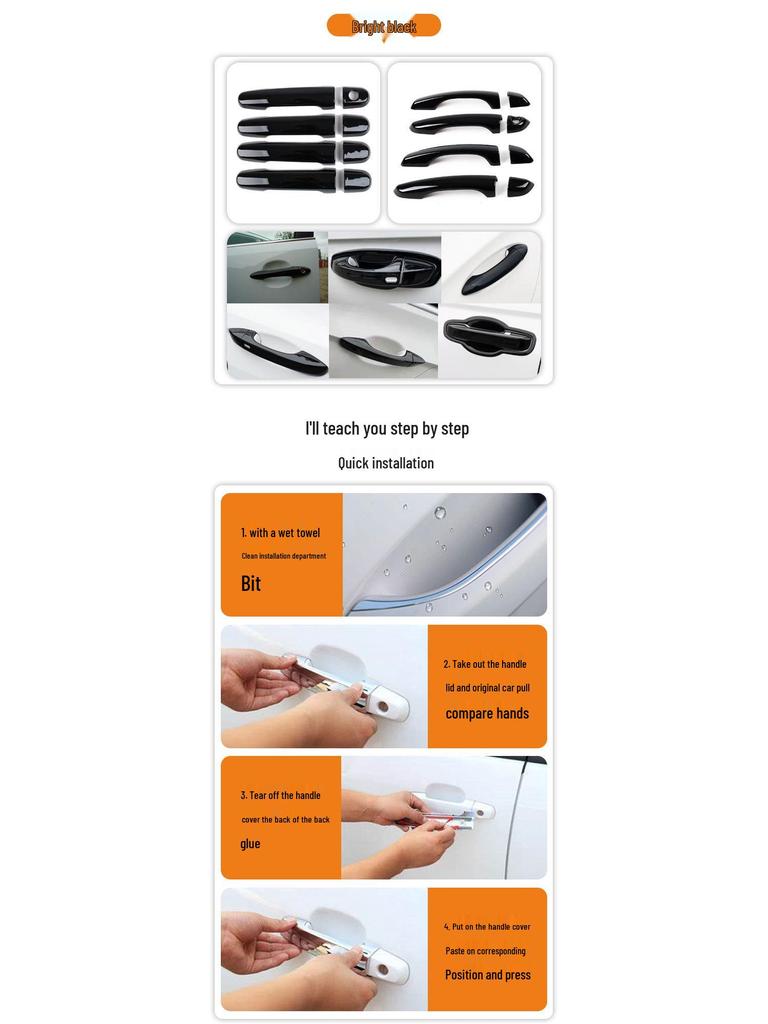 Mazda2 DJ Door Handle Protection Stickers (2015-2024)