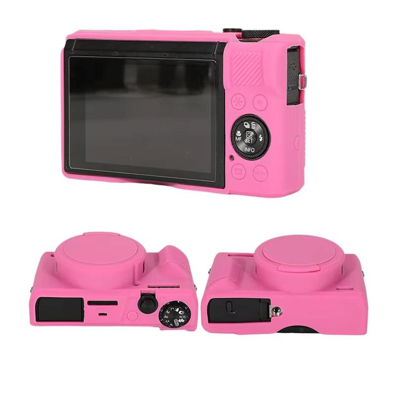 For Canon G7XIII G7X3 Silicone Case Camera Body Cover Protective Casing for Canon Powershot G7X Mark III Camera Accessories