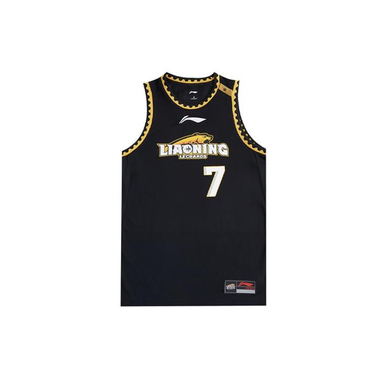 Li-Ning x CBA Zhenlin Zhang Liaoning Jersey Black Men s AAYR647-2 S