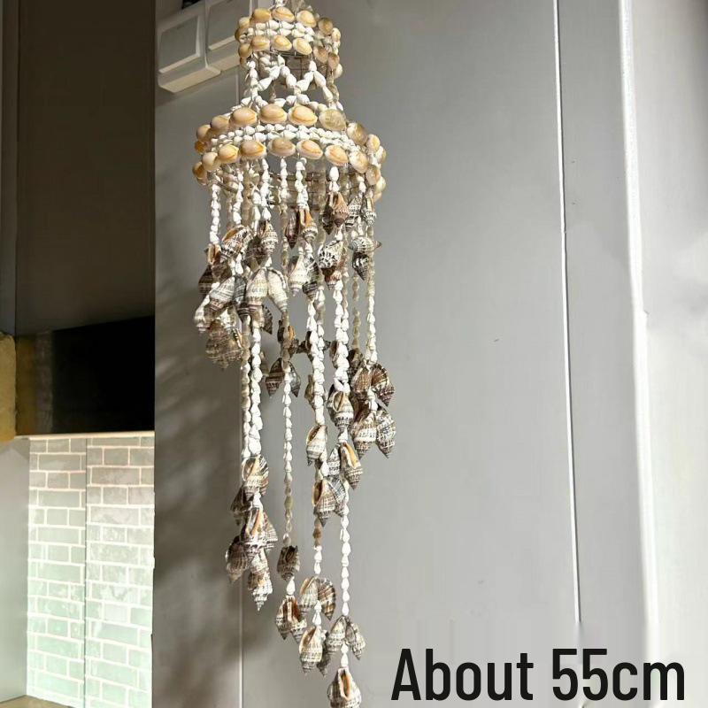 Seashell Ocean-Themed Wind Chime: Creative Hanging Home Decoration Ornament