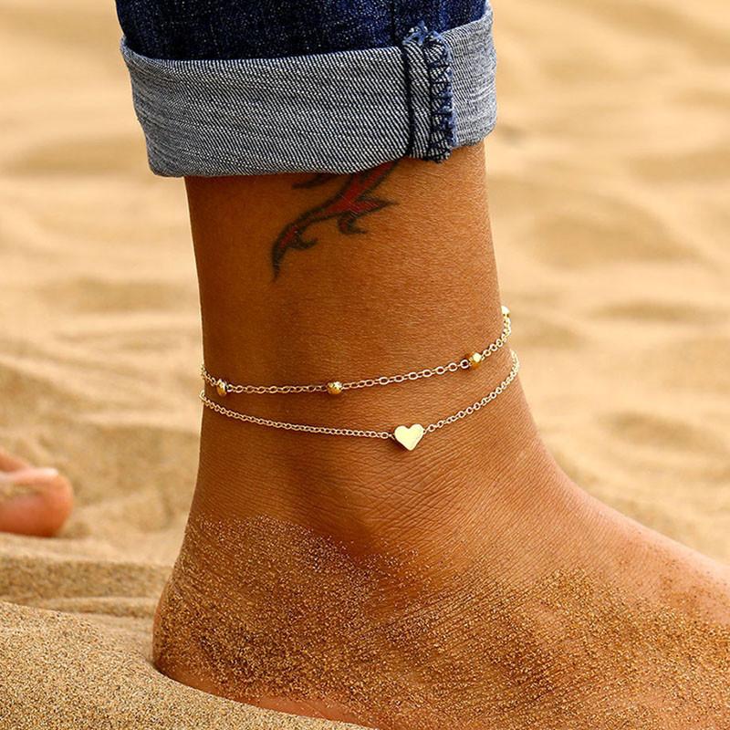 Modyle Fine Sexy Anklet Ankle Bracelet Cheville Barefoot Sandals Foot Jewelry Leg Chain On Foot Pulsera Tobillo For Women