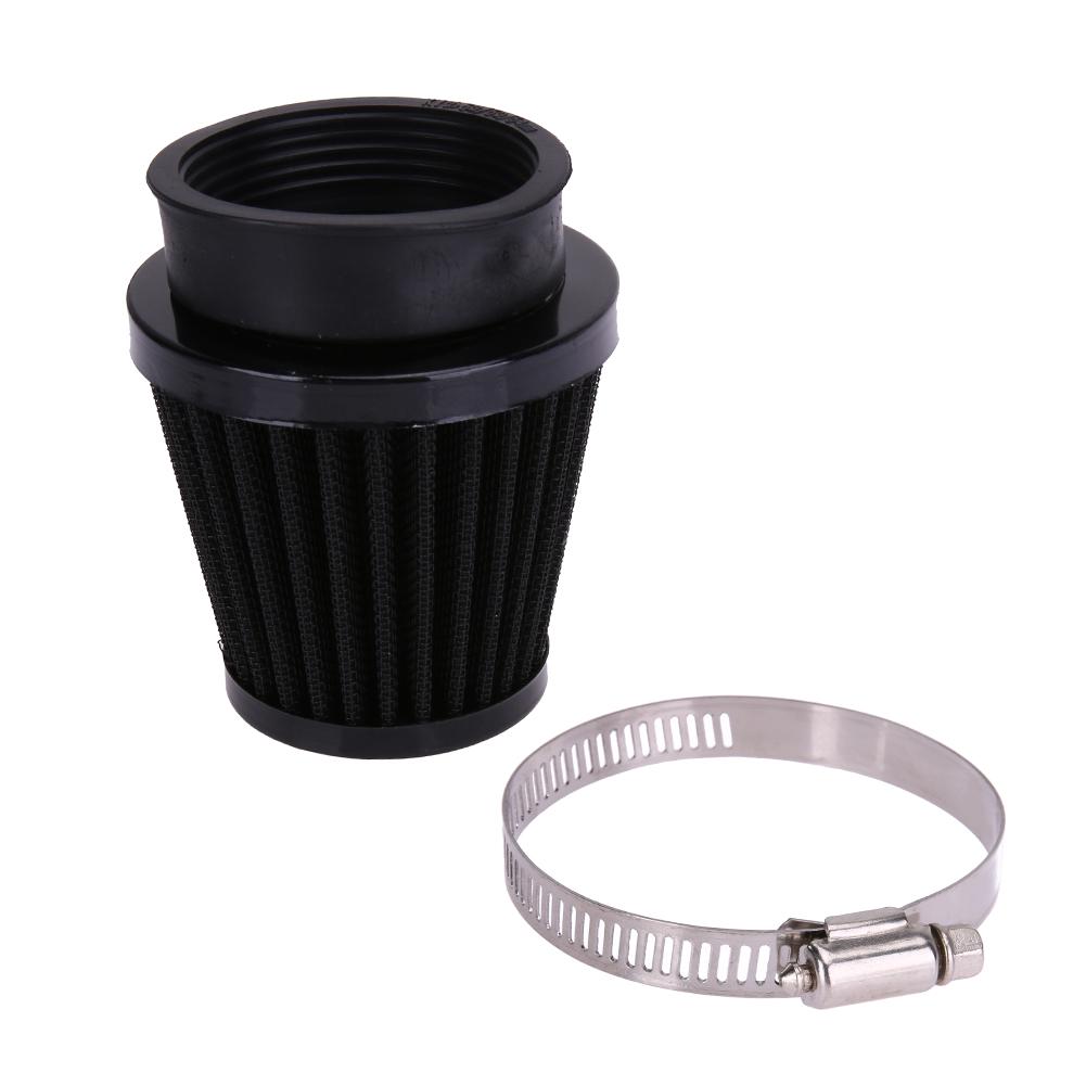 Universal 52mm 53mm 54mm Motorcycle Air Intake Filter Cleaner (Black)