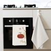 DADABULIU Kitchen Towel Pumpkin Thanksgiving Fall Dish Cloth 16" x 26" Dish Towel for Drying Dishes Tea Towel Kitchen Decor with Hanging Loop Reble