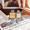 Montre Carrée Simple pour Couple Niche Haut de Gamme Ultra-Fine pour Femme Quartz Haute Valeur