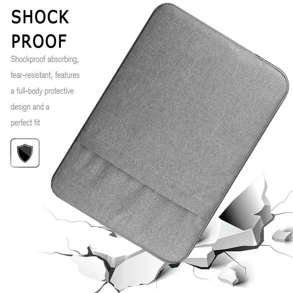 Zipper Tablet Protective Pouch Shockproof Pockets Notebook Computer Case Tablet Sleeve  for Pad