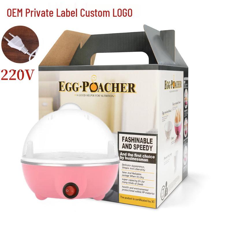 Mini Multi-Functional Egg Steamer with Automatic Power-Off for Household Use