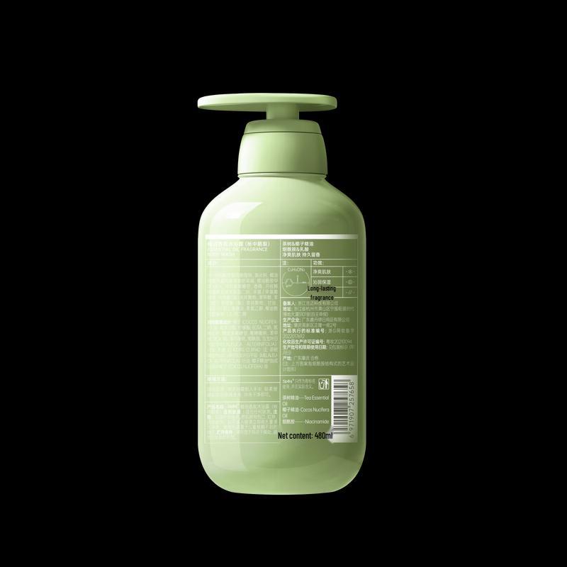 Spēs Niacinamide & 4-Essential Oil Hydrating Fragrance Shower Gel 480ml