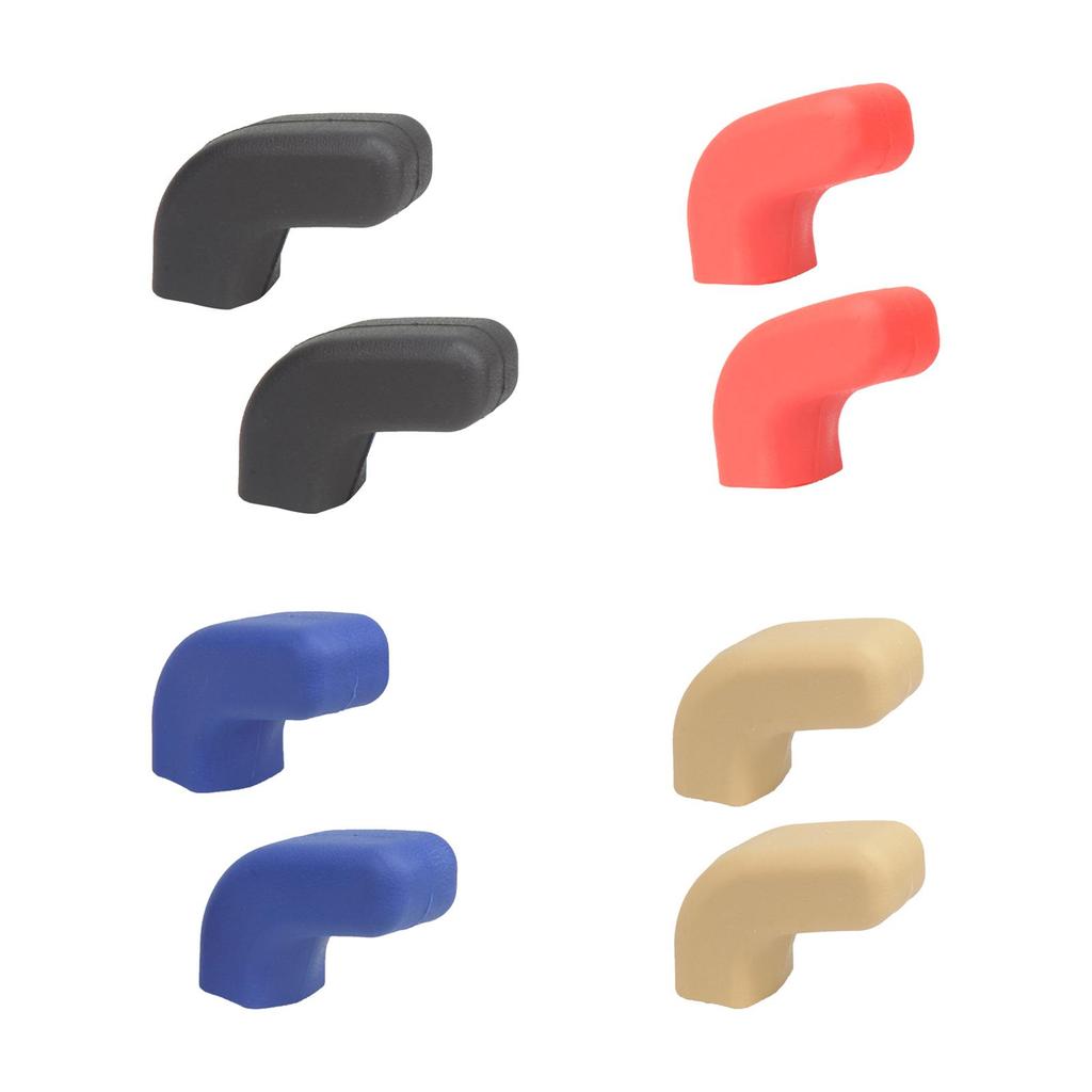 2 Pieces Front Tow Hooks Covers Hitch Covers Replaces Rubber Professional Easy to Install Accessories for Wrangler