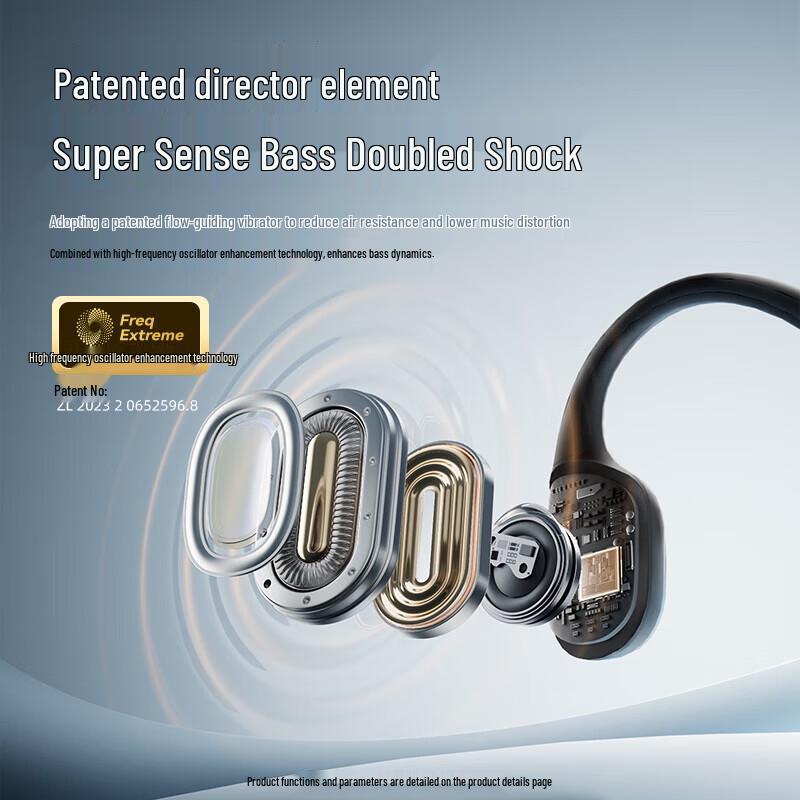 SANAG B22S Bone Conduction Open-Ear Sports Headphones