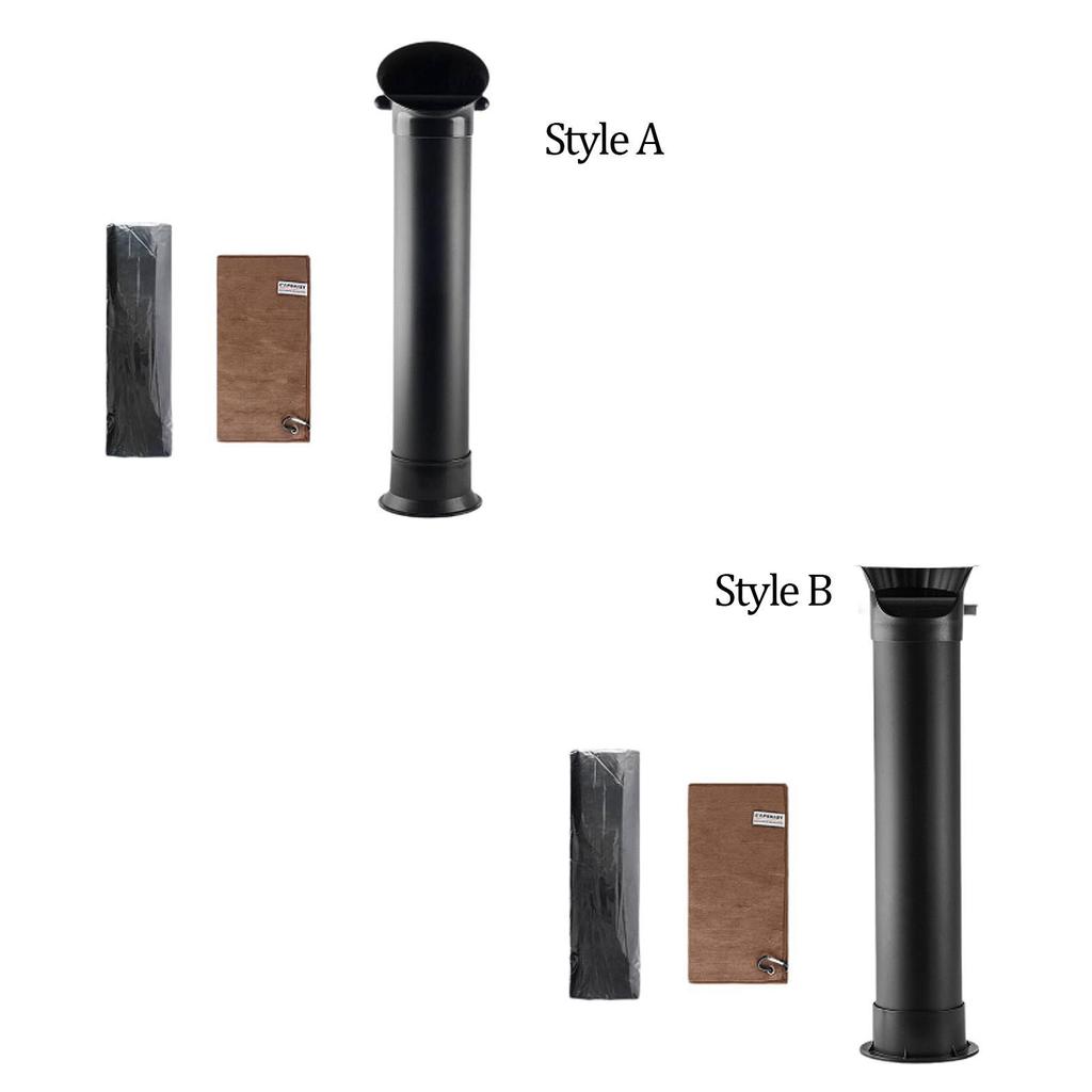 Espresso Coffee Knock Box Dump Bin for Coffee Grounds for Home Cafe Kitchen