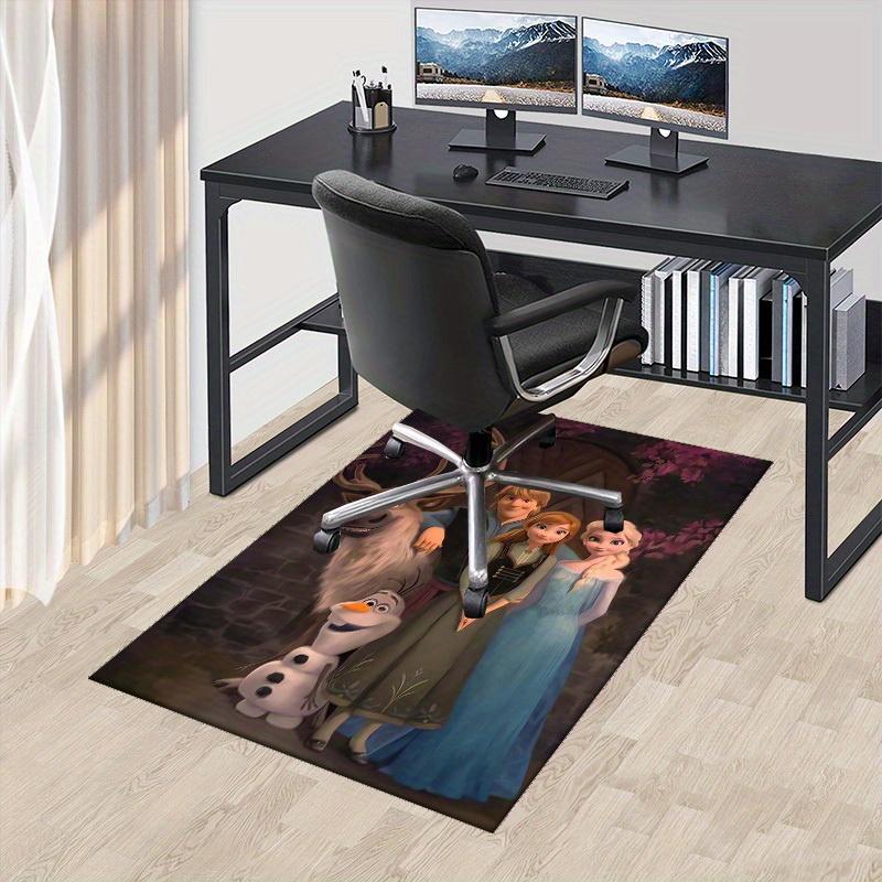 1pc, FROZEN Elsa Anna Olaf Sven Outdoor Rug Home Decorative Carpet Office Chair Cover Gift for Room DecorationP064