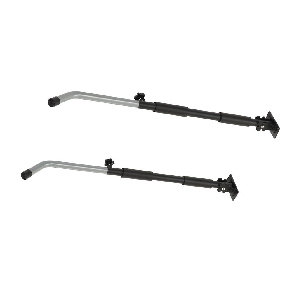 Surfboard Storage Rack with Retractable Length Wall Mount Display Rack for Snowboards Kayaks Canoes