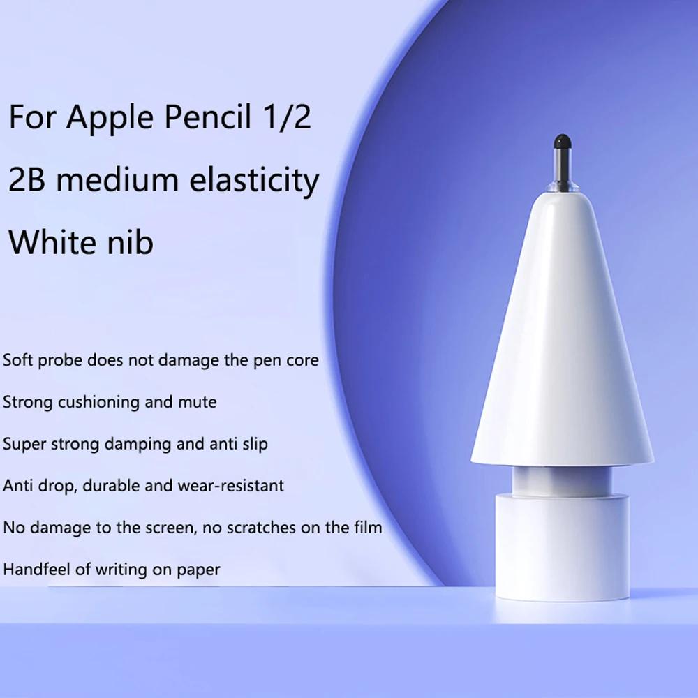 Stiftspitzen für Apple Pencil Pro 1./2. Gen Ersatz Kristall Diamant Spitzen 4B 2B HB für iPad Stift 2 1 Verschleißfeste Stylus Stift Spitzen
