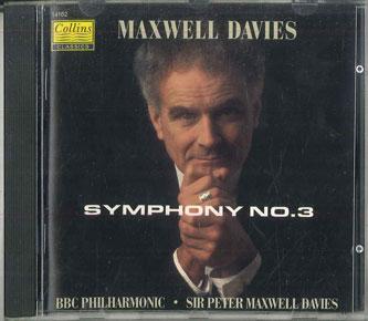 

CD SIR PETER MAXWELL DAVIES Maxwell Daviessymphony No.3 14162 LAMBOURNE Japan Classical Used