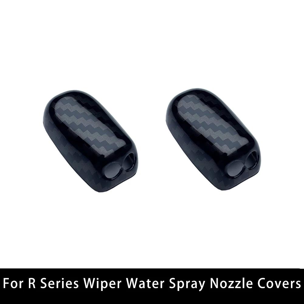 Car Wiper Water Spray Nozzle Covers For MINI One Cooper Countryman R60 Clubman R55 R56 R57 R58 R59 Auto Decoration Accessories
