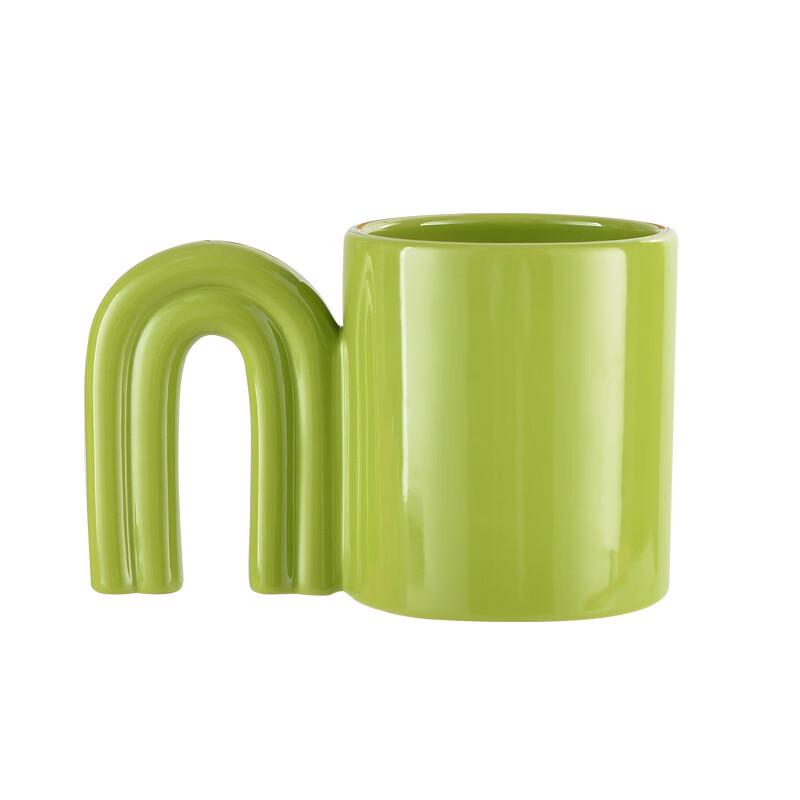 Large Capacity Ceramic Handle Mug