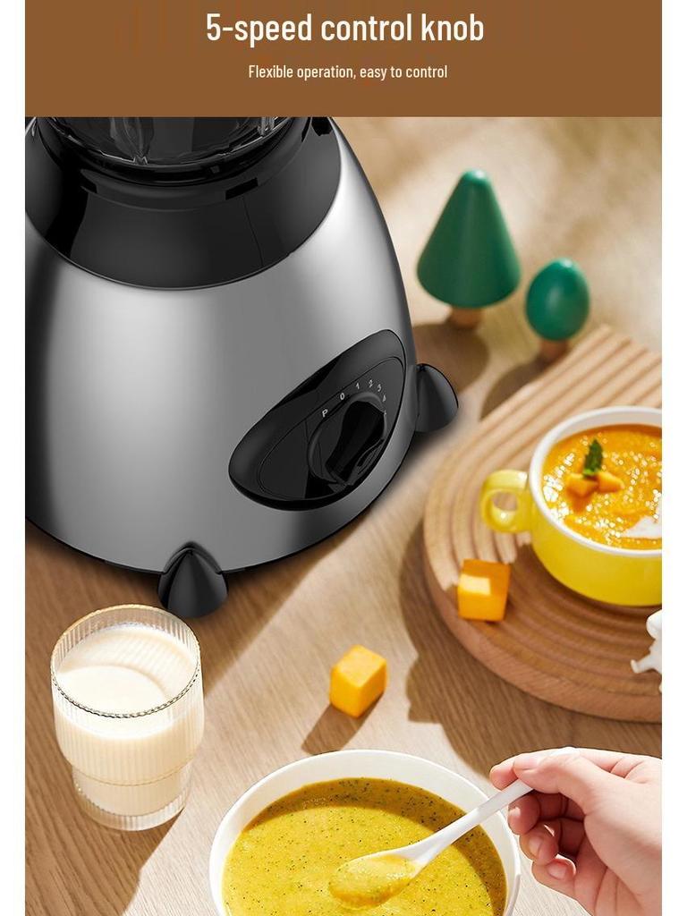 CrossBlender 2-in-1 Juicer & Mixer: Multifunctional Baby Food and Fruit Processor