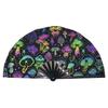 New UV Ink Printing Kung Fu Fan Foldable Handmade Folding Fan Bamboo Bone Fan Home Decoration