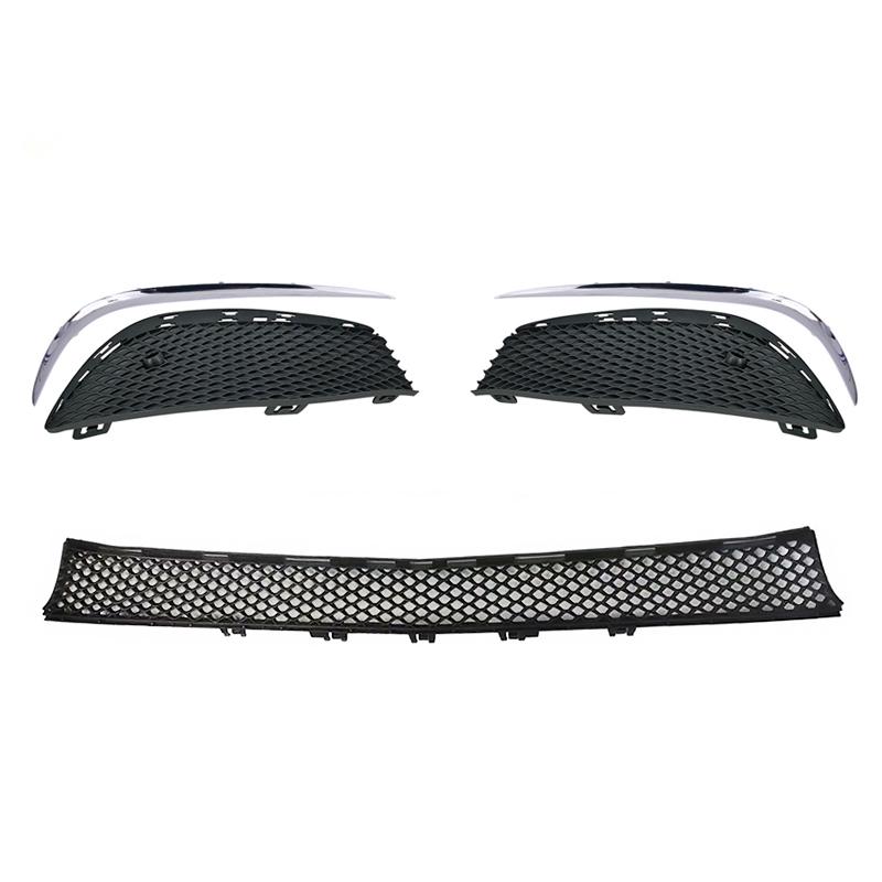 A2138851122 A2138850822 A2138850622 Front Bumper Lower Left Right Grill Grille Cover Chrome Trim For Mercedes Benz E Class W213