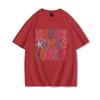 Girls Harajuku Y2k Tops Kindness Over Coolness Rainbow Print Unisexs Tshirt Positive Quote Casual Tee Cotton Top Streetwear