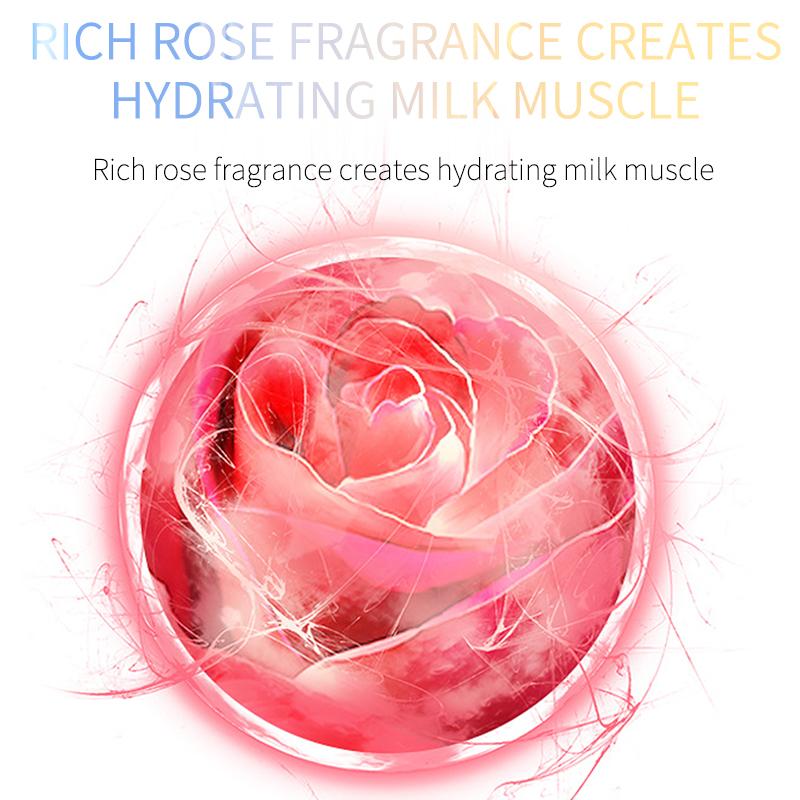 TJE Rose Water MoisturizeBody Lotion 200ml Feuchtigkeitsspendende Körperlotion mit langanhaltendem Duft