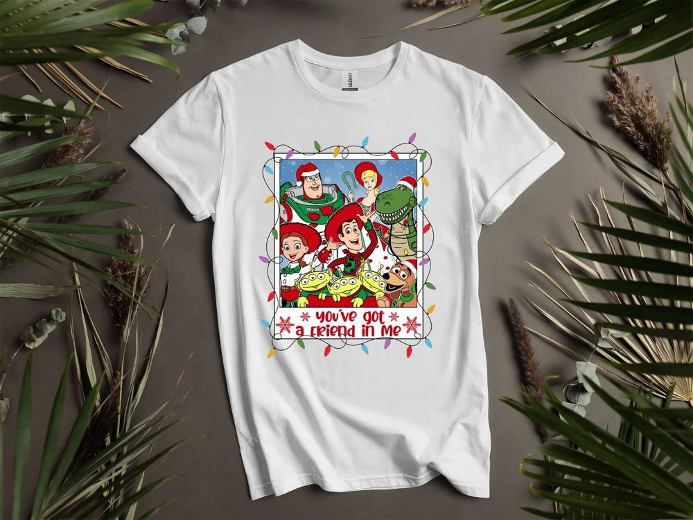 

Toy Story Christmas Characters T-shirt T shirt Men Women Unisex Tshirt I119 L
