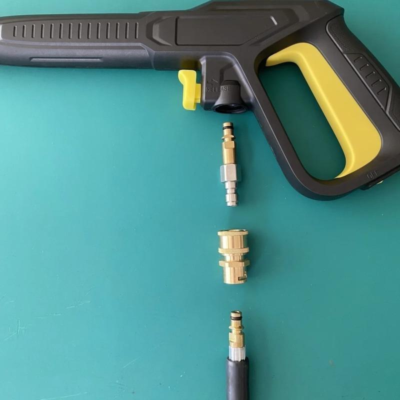 Hochdruckreiniger Zubehör 1/4 Schnellkupplung Anti-Verdreh-Adapter Schlauch und Wasserpistole verbinden für Karcher K Serie
