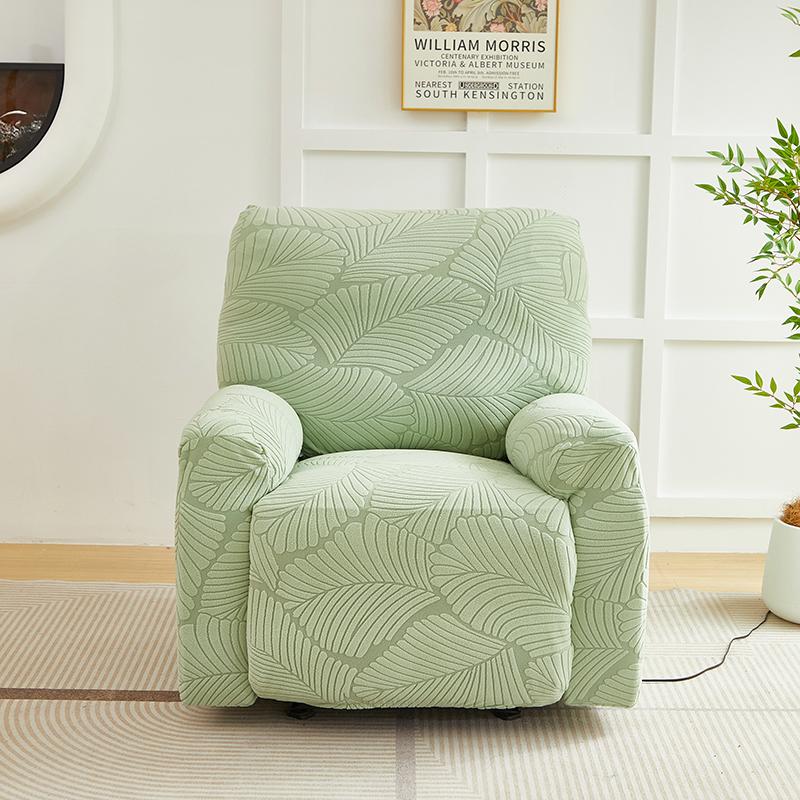 4Pcs/Set Jacquard Elastic Recliner Chair Cover Armchair Cover Relax Stretch Anti-Slip Sofa Slipcovers For Living Room Home Decor