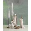 Willow Tree Nativity Scene Figurine Set, Hand-Carved Resin Figures, Heartwarming Christmas Decoration Gift