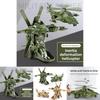 Inertia Transforming Toy Airplane For Boys With Onebutton Shape Shift And Impact Reaction