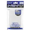 Epoch Card Sleeves, Hard Clear, Regular Size, 80 Sleeves Per Pack, 5-Pack