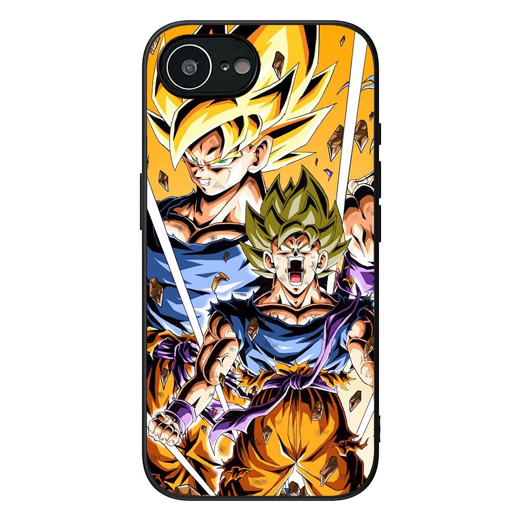 Syn draků Gokus Koule Vegeta DragonBalls Kryt pro Apple iPhone 13 12 Mini XS 11 Pro Max 7 8 Plus + XR SE 2022 2020 SE3 Pouzdro